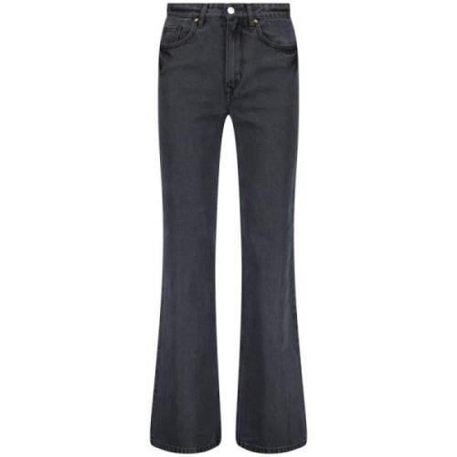 Raizzed Svart Tvättad Straight Fit Jeans Black, Dam