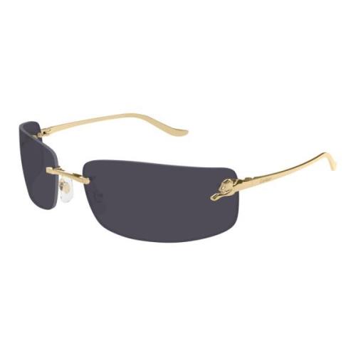 Cartier Ct0503S 001 Sunglasses Yellow, Unisex