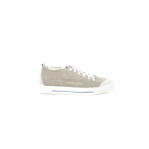 Cerruti 1881 Herr Läder Sneakers Gummisula Gray, Herr