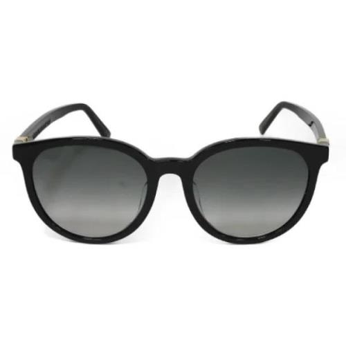 Dior Vintage Pre-owned Plast solglasgon Black, Dam