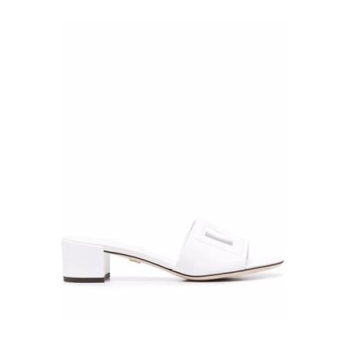 Dolce & Gabbana Stiliga Mules Cr1139Ay32980001 White, Dam