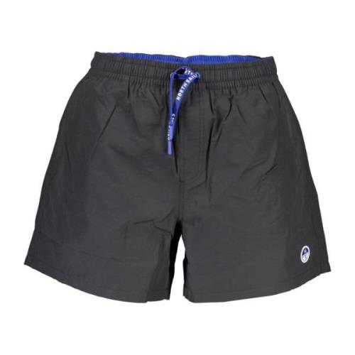 North Sails Svarta Herrarnas Simboxershorts Black, Herr