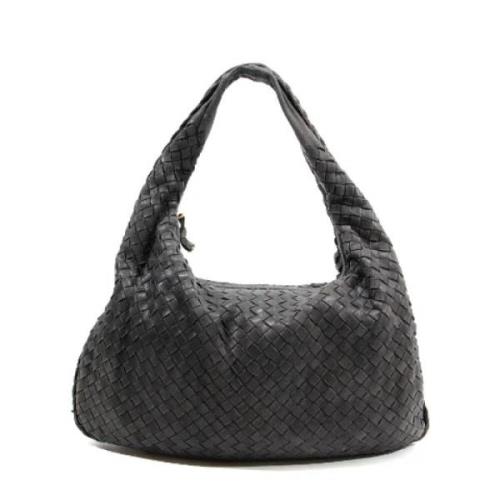 Bottega Veneta Vintage Pre-owned Laeder axelremsvskor Black, Dam