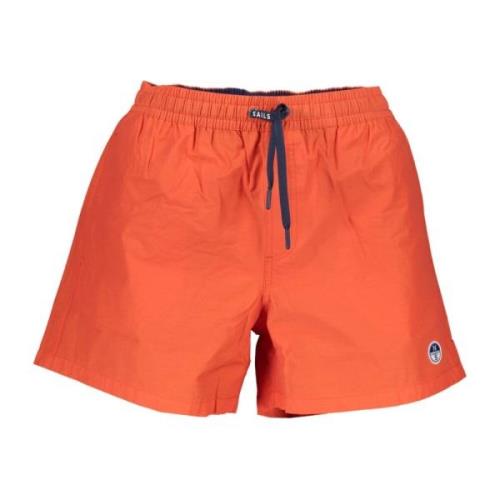 North Sails Orange Herr Simboxershorts Orange, Herr