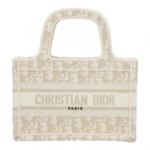 Dior Vintage Pre-owned Canvas dior-vskor Beige, Dam