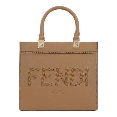 Fendi Stiliga Väskor Kollektion Brown, Dam