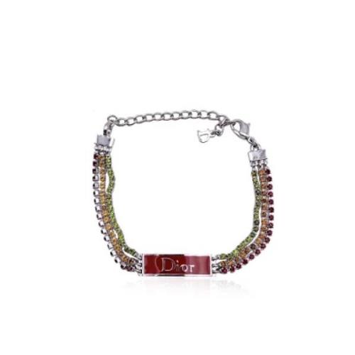 Dior Vintage Pre-owned Metall armband Red, Dam