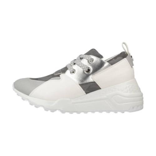 Steve Madden Cliff 219 Sneaker Cordones White, Dam