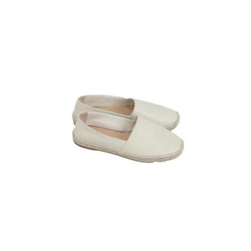 Dior Vintage Pre-owned Laeder espadriller White, Dam