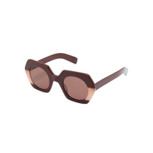 Kaleos Piaf 010 Sunglasses Brown, Dam