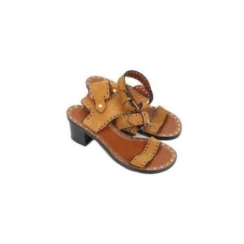 Isabel Marant Pre-owned Pre-owned Mocka sandaler Brown, Dam