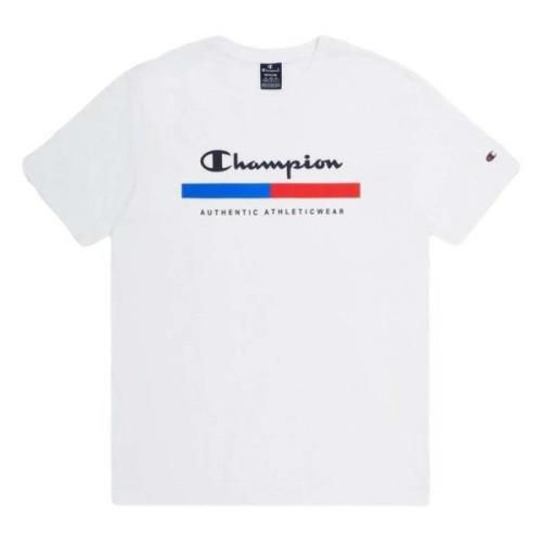 Champion Crewneck T-shirt White, Herr