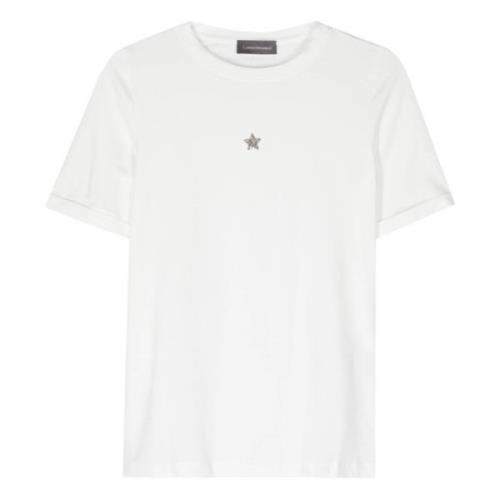 Lorena Antoniazzi Casual kortärmad vit T-shirt White, Dam