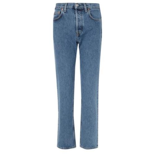 Sporty & Rich Vintage Fit Denim Jeans Blå Blue, Dam