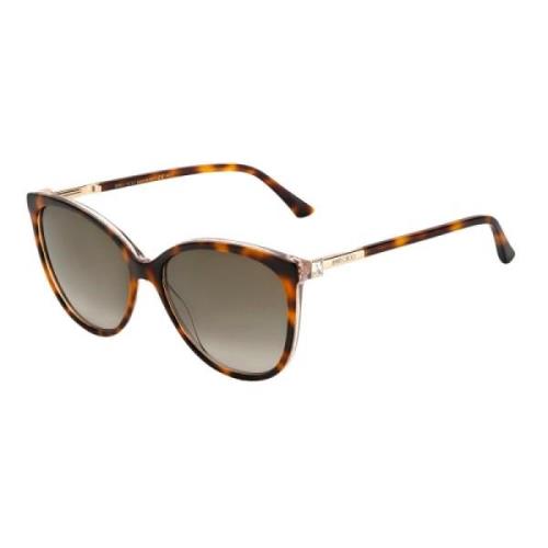 Jimmy Choo Brun Acetat Solglasögon för Kvinnor Brown, Dam