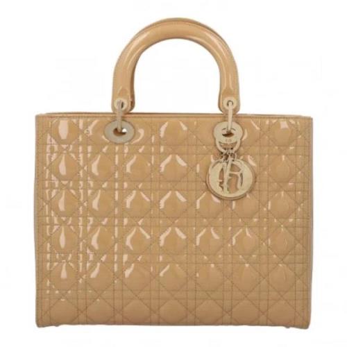 Dior Vintage Pre-owned Laeder dior-vskor Beige, Dam