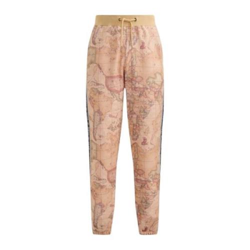 Alviero Martini 1a Classe Geo Classic Joggingbyxor Beige, Herr