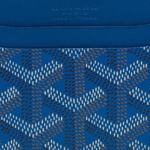 Goyard Vintage Pre-owned Belagd canvas plnbcker Blue, Herr