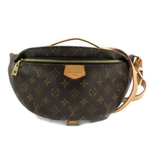 Louis Vuitton Vintage Pre-owned Canvas axelremsvskor Black, Dam