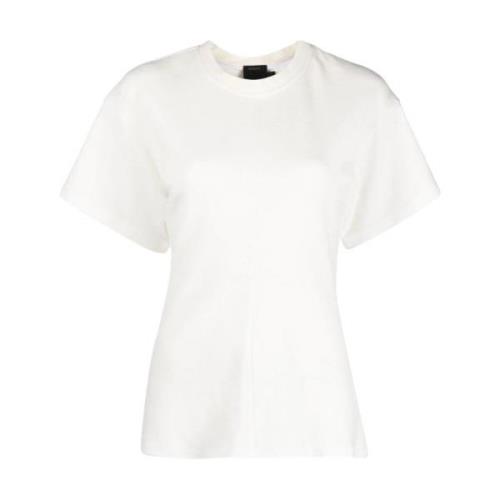 Proenza Schouler Vit Bomull Kortärmad T-shirt White, Dam