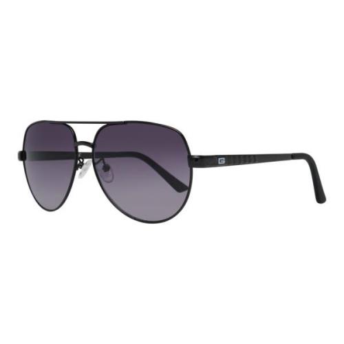 Guess Svarta Aviator Solglasögon för Män Black, Herr