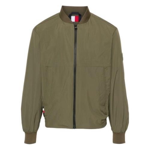 Tommy Hilfiger Grön Nylon Polyester Bomberjacka Green, Herr