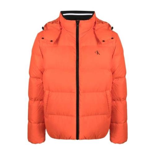 Calvin Klein Jeans Orange Dunjacka Essentials Orange, Herr