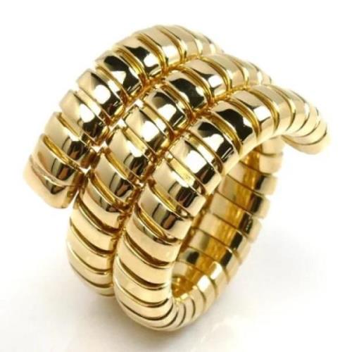 Bvlgari Vintage Pre-owned Guld ringar Yellow, Dam