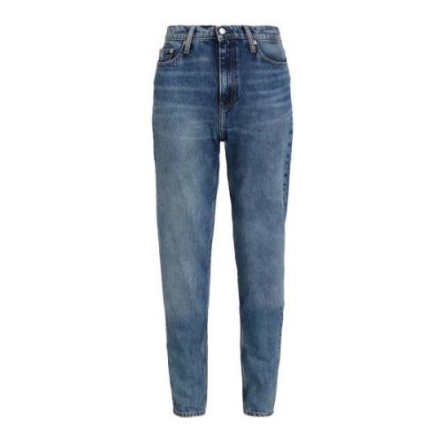 Calvin Klein Jeans Vintage High-Waisted Denim Jeans Blue, Dam