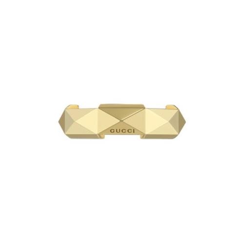 Gucci Ybc662184001 - 18kt gult guld - Link to Love studded ring Yellow...