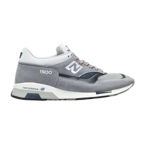 New Balance Sneakers med Mesh Paneler och Logo Broderi Gray, Herr