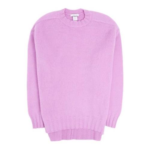 Avant Toi Lyxig Merino Cashmere Stickad Tröja Purple, Dam