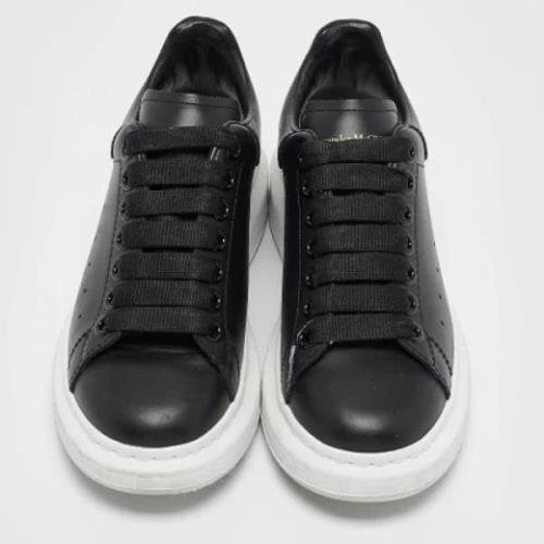 Alexander McQueen Pre-owned Pre-owned Laeder sneakers Black, Dam