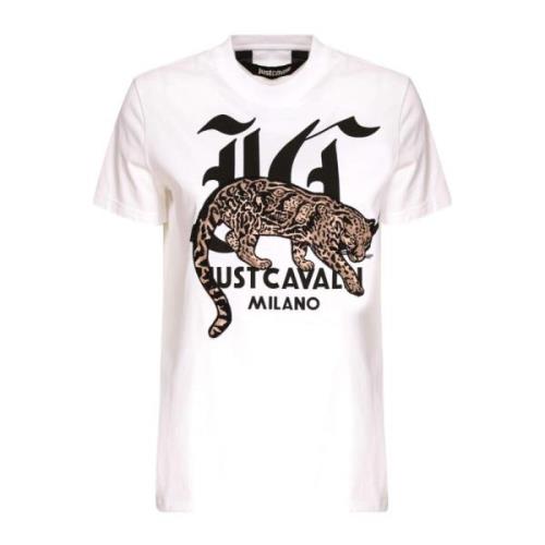 Just Cavalli T-shirts och Polos White, Dam