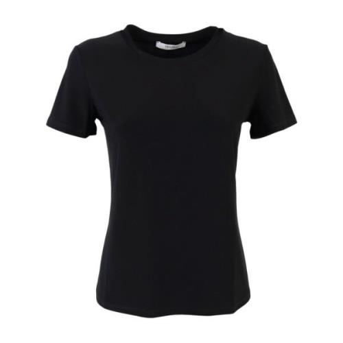 Max Mara Svart T-shirt Bugia Black, Dam