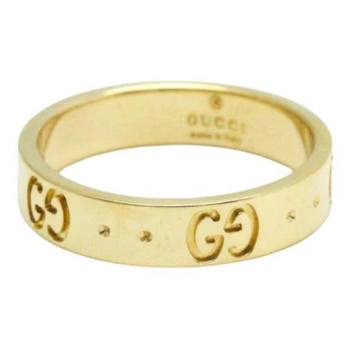 Gucci Vintage Pre-owned Guld ringar Yellow, Dam