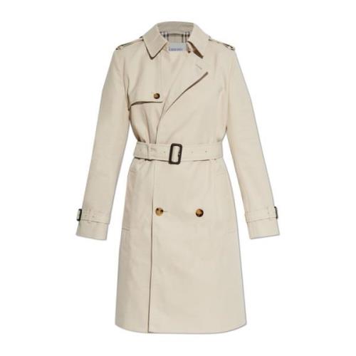 Burberry Trenchcoat med fickor Beige, Dam