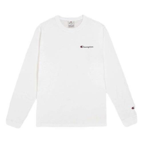 Champion Långärmad T-shirt White, Herr