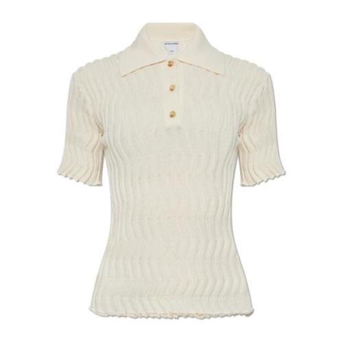 Bottega Veneta Ullpolo Beige, Dam