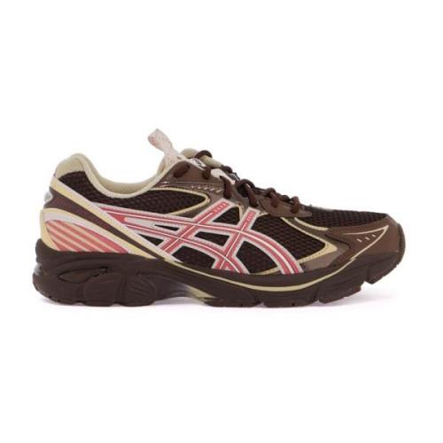 Asics Mesh Sneakers med Multifärgat Design Brown, Herr