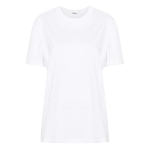 Tekla Vit Sov T-Shirt White, Dam