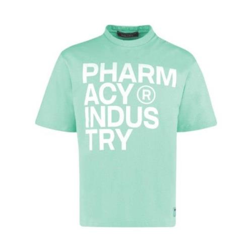 Pharmacy Industry Stilren T-shirt & Top med Logotyp Green, Dam