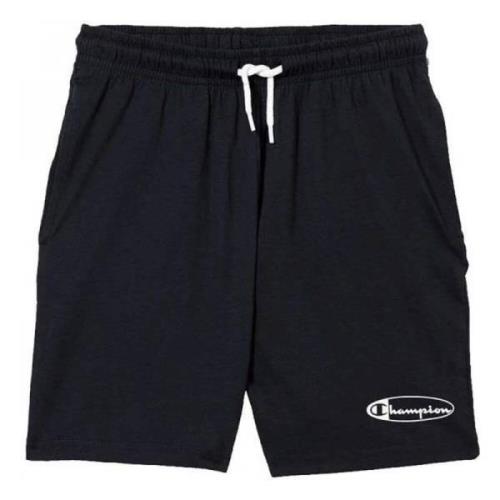 Champion Crewneck Shorts Black, Herr