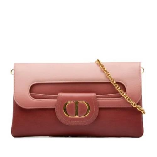 Dior Vintage Pre-owned Laeder crossbodyvskor Pink, Dam