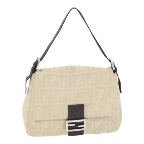 Fendi Vintage Pre-owned Canvas fendi-vskor Beige, Dam