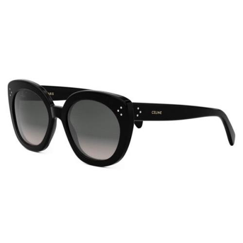 Celine Svart Brun Gradient Solglasögon Cl40295I Black, Dam