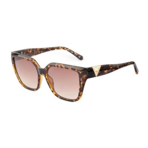 Guess Brun Resin Solglasögon med Kategori 3 Linser Brown, Dam