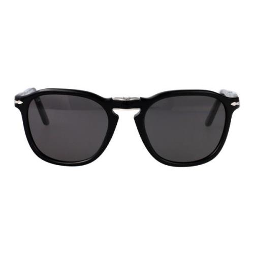 Persol Stiliga solglasögon med modell 0Po3345S Black, Herr