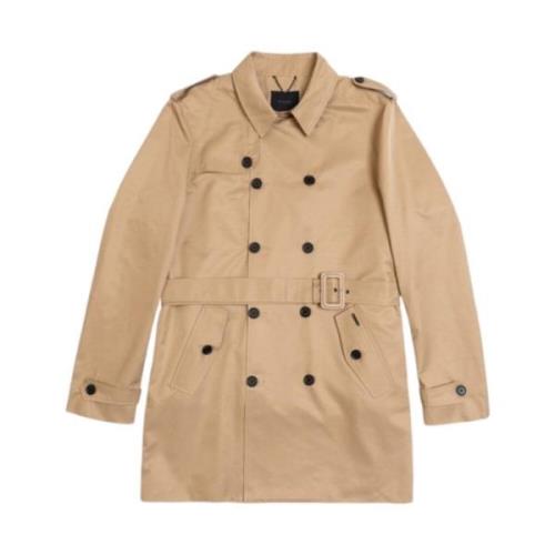 Gianni Lupo Kamel Vattentät Trenchcoat Brown, Herr