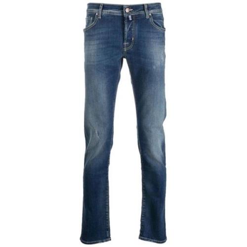 Jacob Cohën Nick Super Slim Fit Blå Jeans Blue, Herr